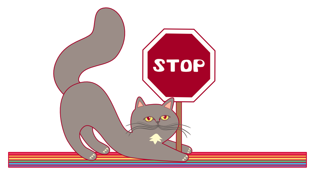 stop cat border png 300 dpi 4